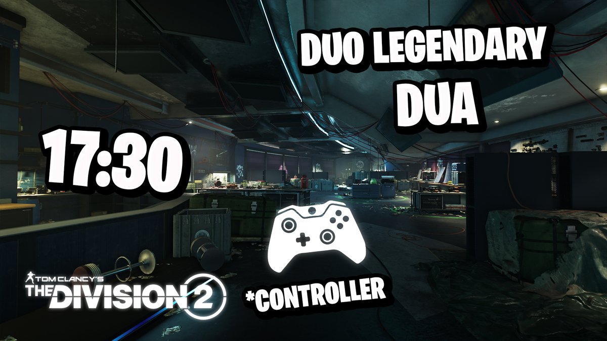 Something different, we decided to run Duo Legendaries with Controller, something we as PC Players havent done in a long Time. As a challenge, and also to show that Build/Positioning matters more then hitting every Shot!

youtu.be/1ATmZ9qBBeQ

#TheDivision2 
<a href="/TheDivisionGame/">Tom Clancy's The Division</a>