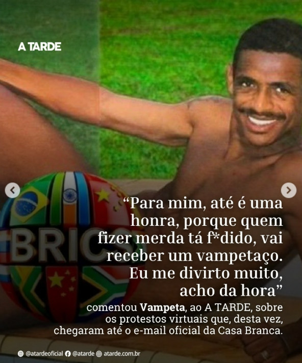 ele está com o povo