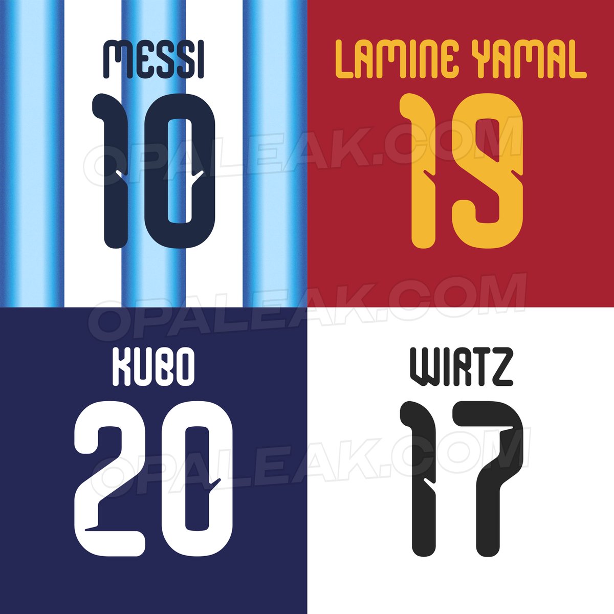 💥 EXCLUSIVE 💥

🏆 New adidas 2026 World Cup ‘Home’ Font!