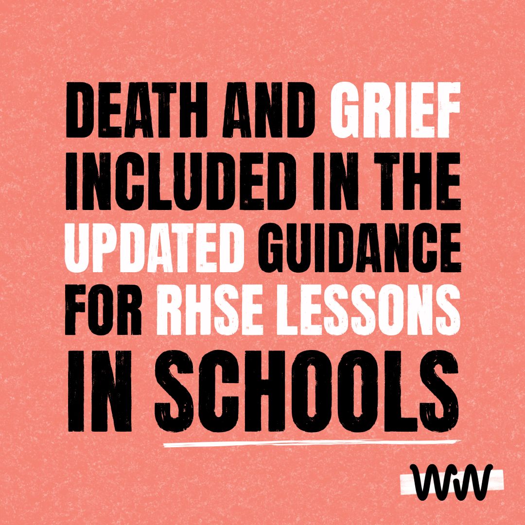 winstonswish's tweet image. We’re pleased to see the inclusion of death and grief in the updated guidance for RHSE lessons in schools.

However, it&apos;s important that teachers and education professionals have the confidence and easy access to high quality resources as an integral part of their training.

1/4