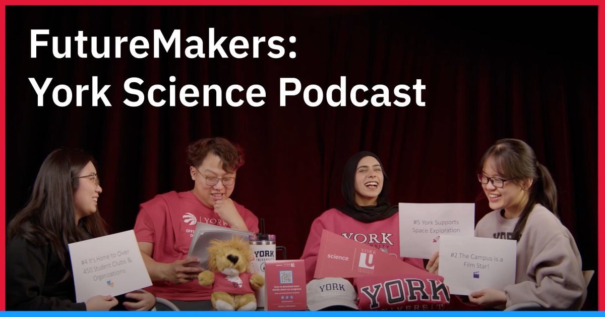In the first episode of our York Science podcast, we're delving into smart strategies to fund your studies in Canada. We discuss budget hacks, on-campus jobs, scholarships and more, with advice and tips from York U students: bit.ly/4kErffJ