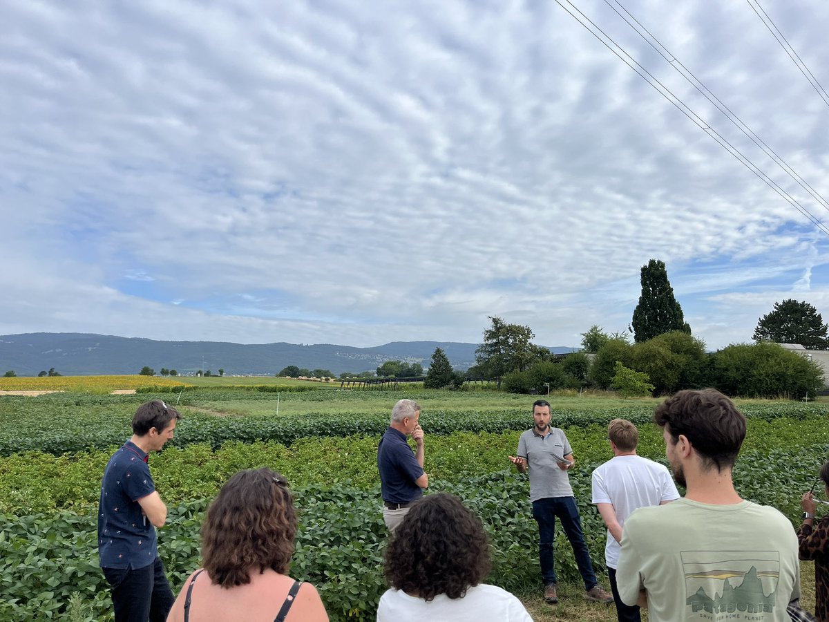 RobertFinger1's tweet image. We had a great visit today at Agroscope Changins as part of the AECP group retreat.

Thank you for the excellent overview and the valuable insights into various research projects related to plant protection and more

Many thanks to Alain Gaume and entire team for welcoming us!