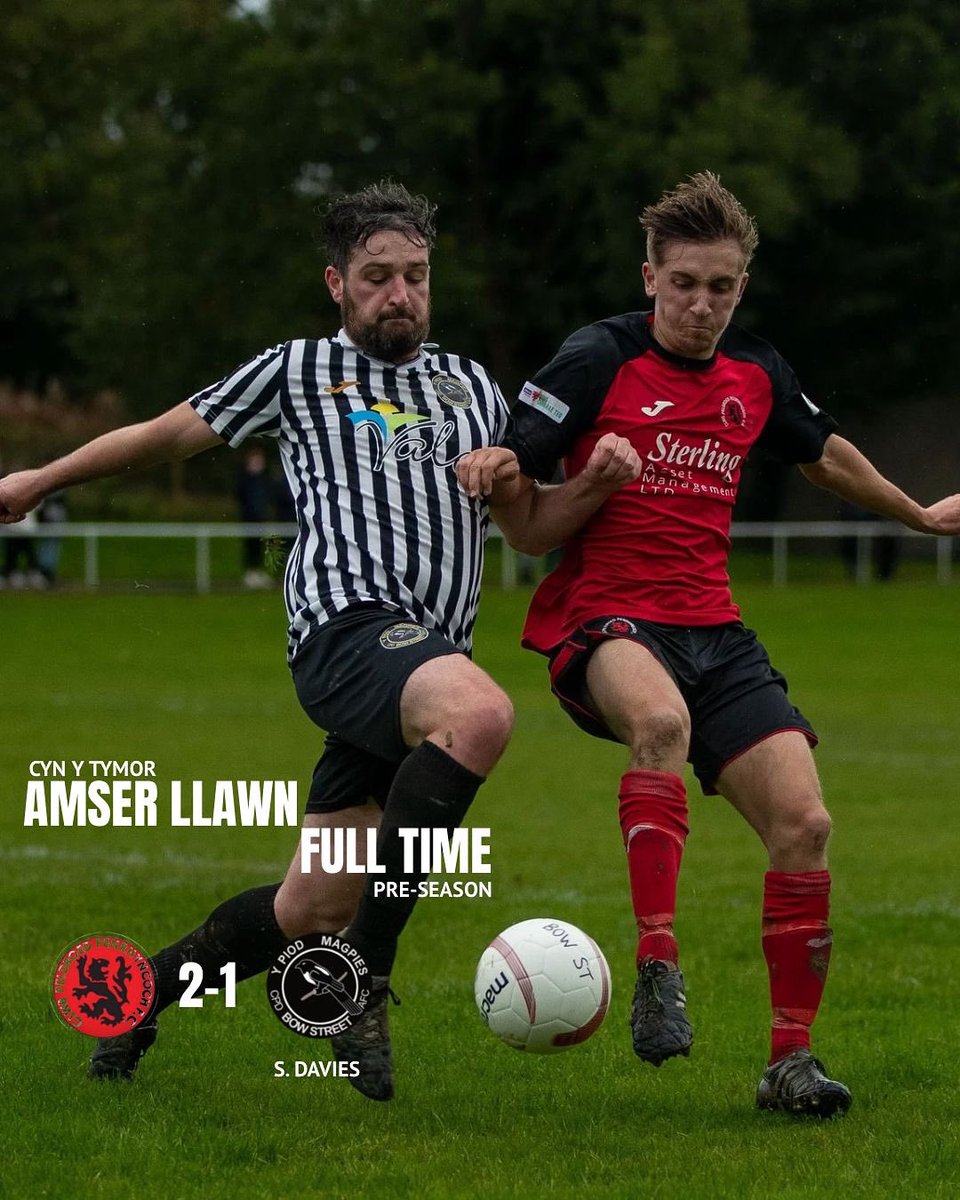 Bow Street FC (@bowstreetfc) on Twitter photo The firsts continued their pre-season with an away match against near neighbours <a href="/PenrhyncochFC/">Penrhyncoch FC ๐ด๓ ง๓ ข๓ ท๓ ฌ๓ ณ๓ ฟ</a> โฅ๏ธ๐ค
Many thanks to everyone at Penrhyn for the game and the post match hospitality which was very much appreciated ๐
#magpies ๐ค๐ค The firsts continued their pre-season with an away match against near neighbours <a href="/PenrhyncochFC/">Penrhyncoch FC ๐ด๓ ง๓ ข๓ ท๓ ฌ๓ ณ๓ ฟ</a> โฅ๏ธ๐ค
Many thanks to everyone at Penrhyn for the game and the post match hospitality which was very much appreciated ๐
#magpies ๐ค๐ค