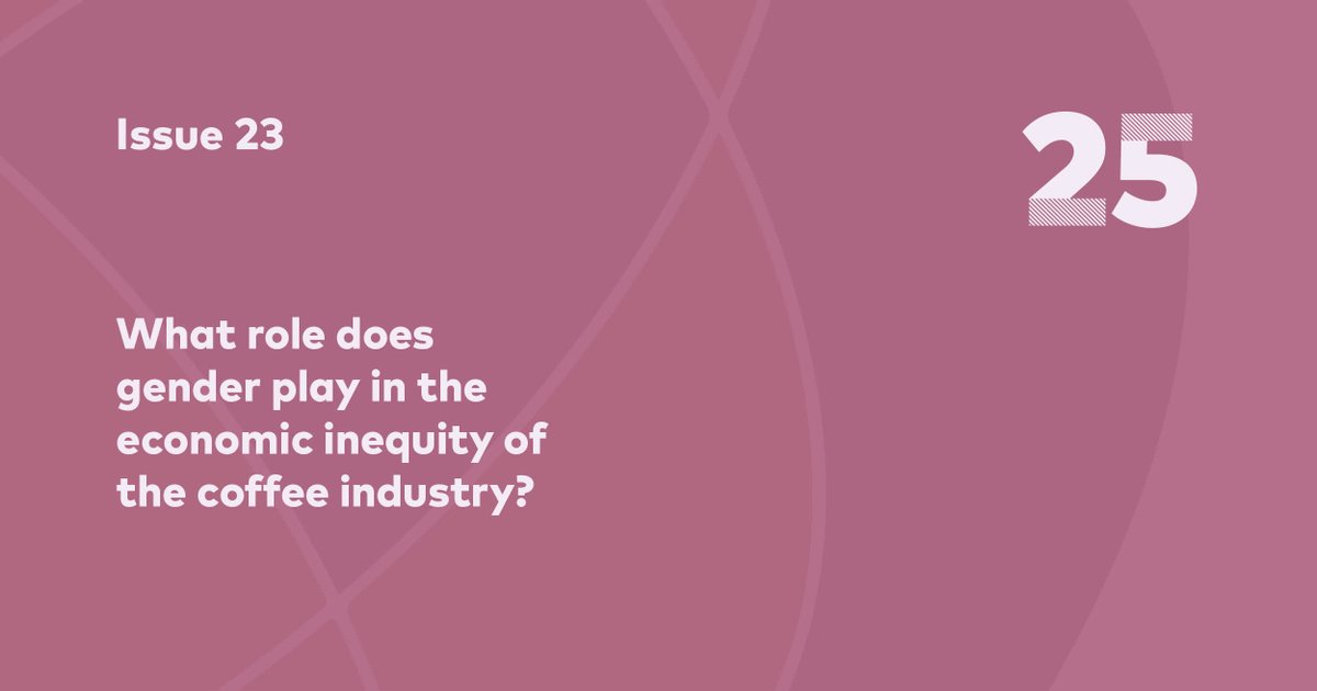 ☕ Behind every cup of coffee, there are complex stories of labor, inequality, and overlooked struggles. In Kenya, DR. ERIKA KOSS explores how gendered systems hold women back in the coffee industry. 📖 Read the article: bit.ly/4ePdVny