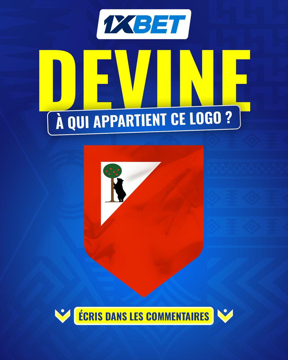 1xbetbf's tweet photo. Est-ce que tu reconnais ce logo ? 🧐
Regarde attentivement et laisse ta réponse dans les commentaires !
Voyons qui a les connaissances les plus pointues en football ! ⚽️👇
#QuizFootball #DevinezLeLogo #DéfiFootball #TriviaFootball #BadgeClub #QuizLogo #FansFootball #1xBet https://t.co/RSr9zvz3SA