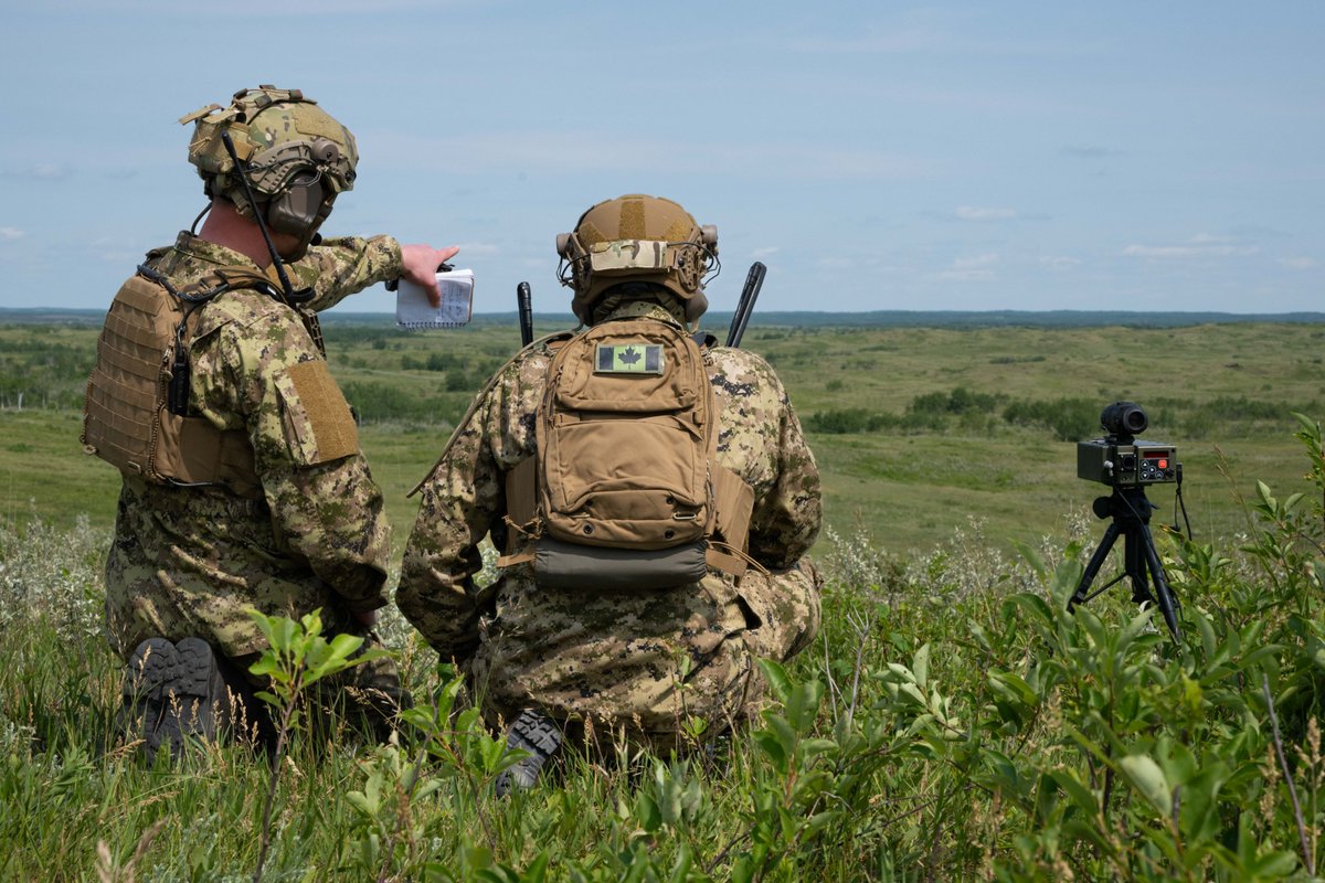 CanadianArmy's tweet image. Eyes on the sky, ears to the ground.
We're calling in an air strike on the latest episode of the CA Podcast!
Listen in as we talk to a Joint Terminal Attack Controller about what they do, and the important capability they bring to the battlefield.
open.spotify.com/episode/7B9sX9…