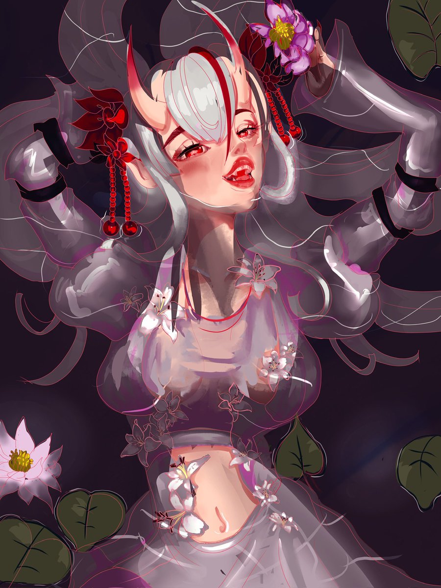 oni_mine's tweet photo. Dancing among lotus blossoms in the moonlight… 🪷🌙 The night whispers my sweetest secrets - do you want to listen too? 💫😊 But shh… some secrets are only for those who dare to embrace the darkness… 💋✨ #SweetSecrets #Moonlight #Mystery https://t.co/5ec08ZixrT