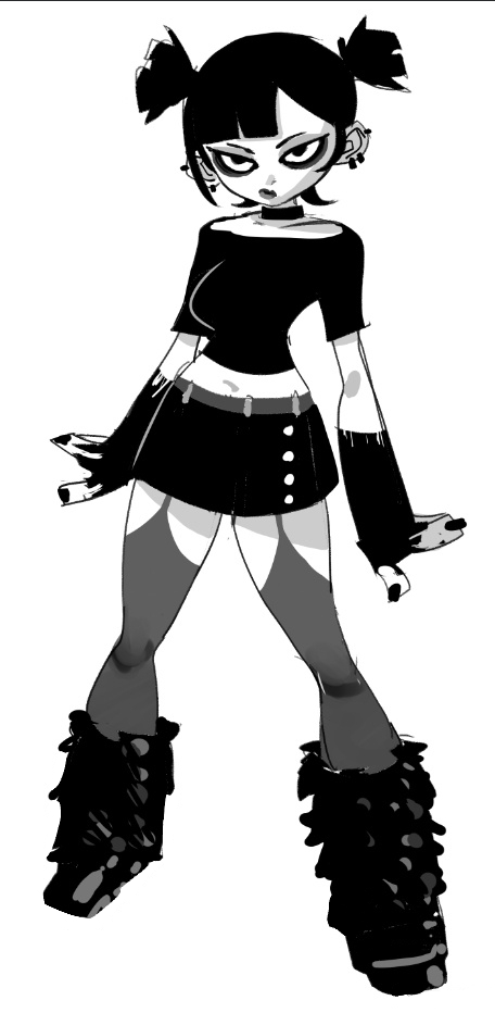 JcrowF6's tweet image. #Magik #elvira #vampir #fanart