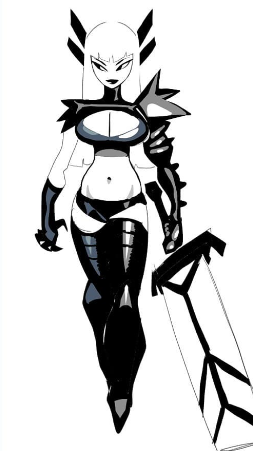 JcrowF6's tweet image. #Magik #elvira #vampir #fanart