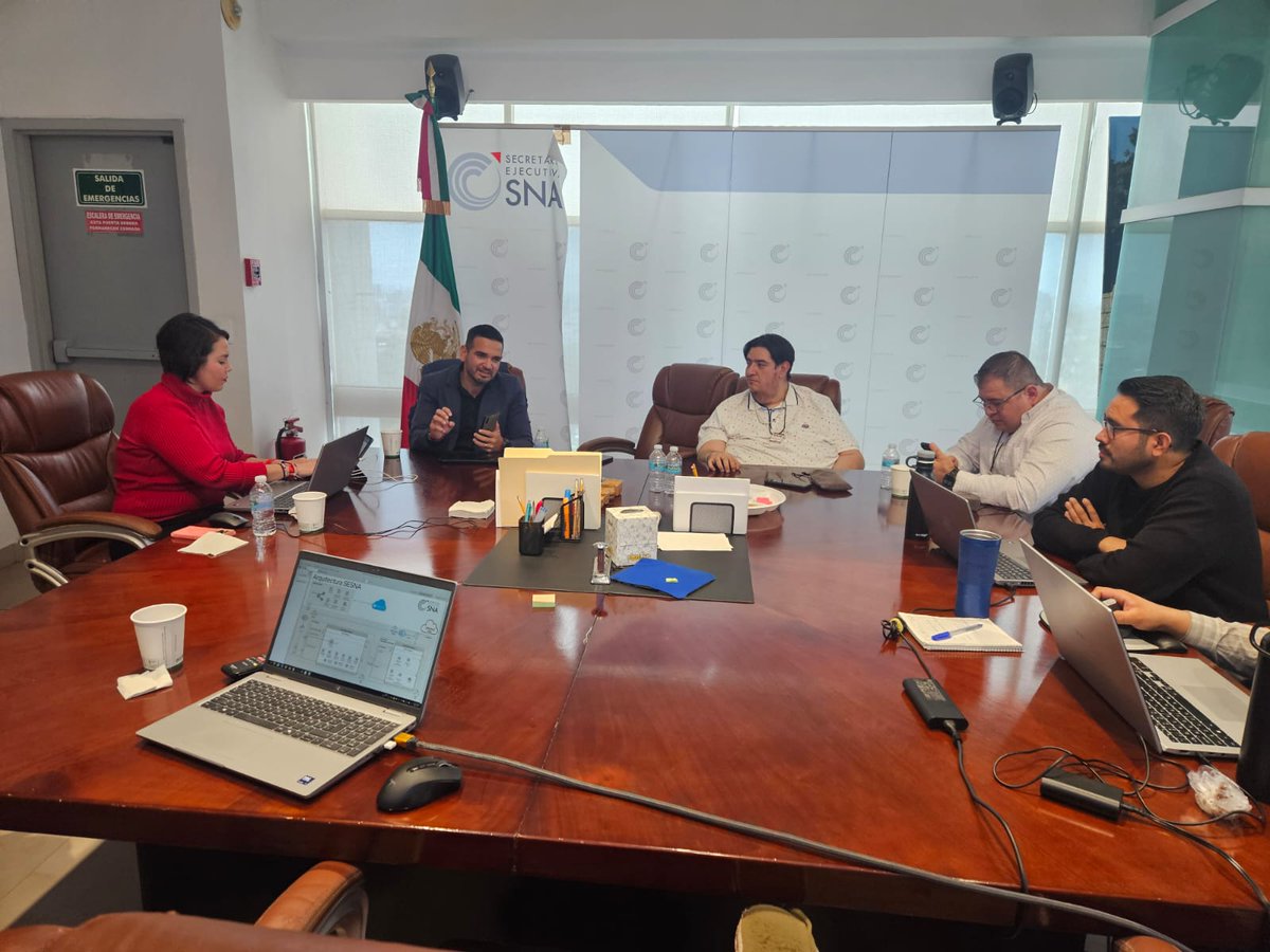 #Importante ⚠️

Con el propósito de dar cumplimiento a los objetivos de la #PDN del #SNA, 8 de julio se llevó a cabo una reunión presencial con personal de la Secretaría Ejecutiva del Sistema Estatal Anticorrupción del estado de Baja California Sur @SESEABCS 🤝

Se abordaron
