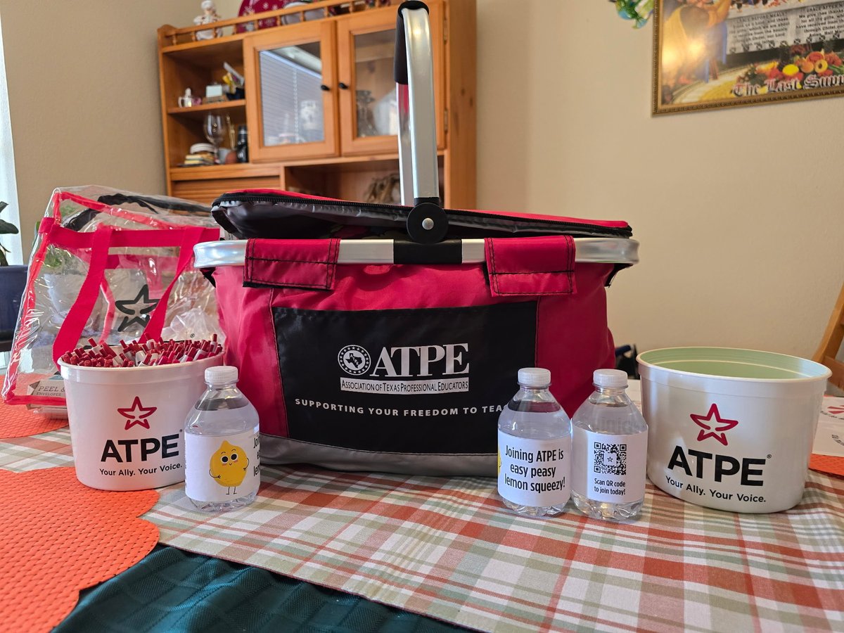 Prepping for Ysleta NTO providing our teachers with vital ATPE information to teach with peace of mind! ⁦<a href="/OfficialATPE/">ATPE</a>⁩