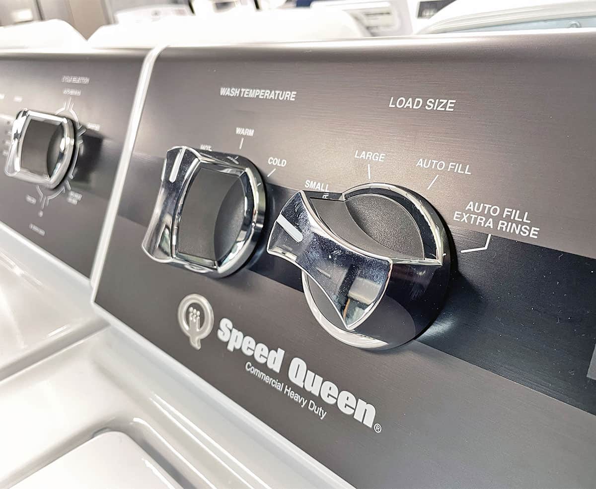 Many people say they are willing to pay extra for simple, reliable appliances, but the market simply doesn't seem to support this. Speed Queen has been doing it for many years and they remain a miniscule share of the overall market.