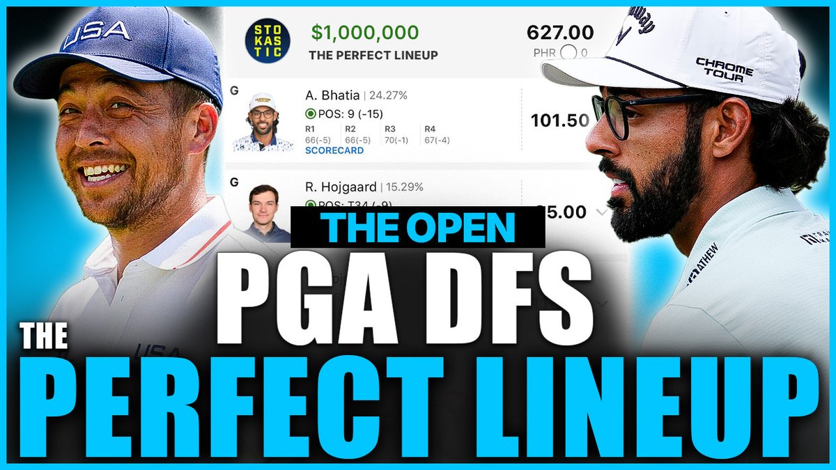 StokasticGolf's tweet image. ⛳️The Perfect Lineup

PGA DFS Picks for #TheOpen from @EricLindquist &amp;amp; @JoshEngleman 

youtube.com/watch?v=aK2b1v…
