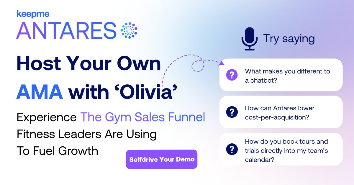 Evaluating AI? Bring Olivia into your team session.

✅ Ask about her lead gen &amp; automations

✅ See how she works w/ prospects

👉 Free self-drive demo: eu1.hubs.ly/H0lHSP10

#AskOlivia #TheGymSalesFunnel #gymsales