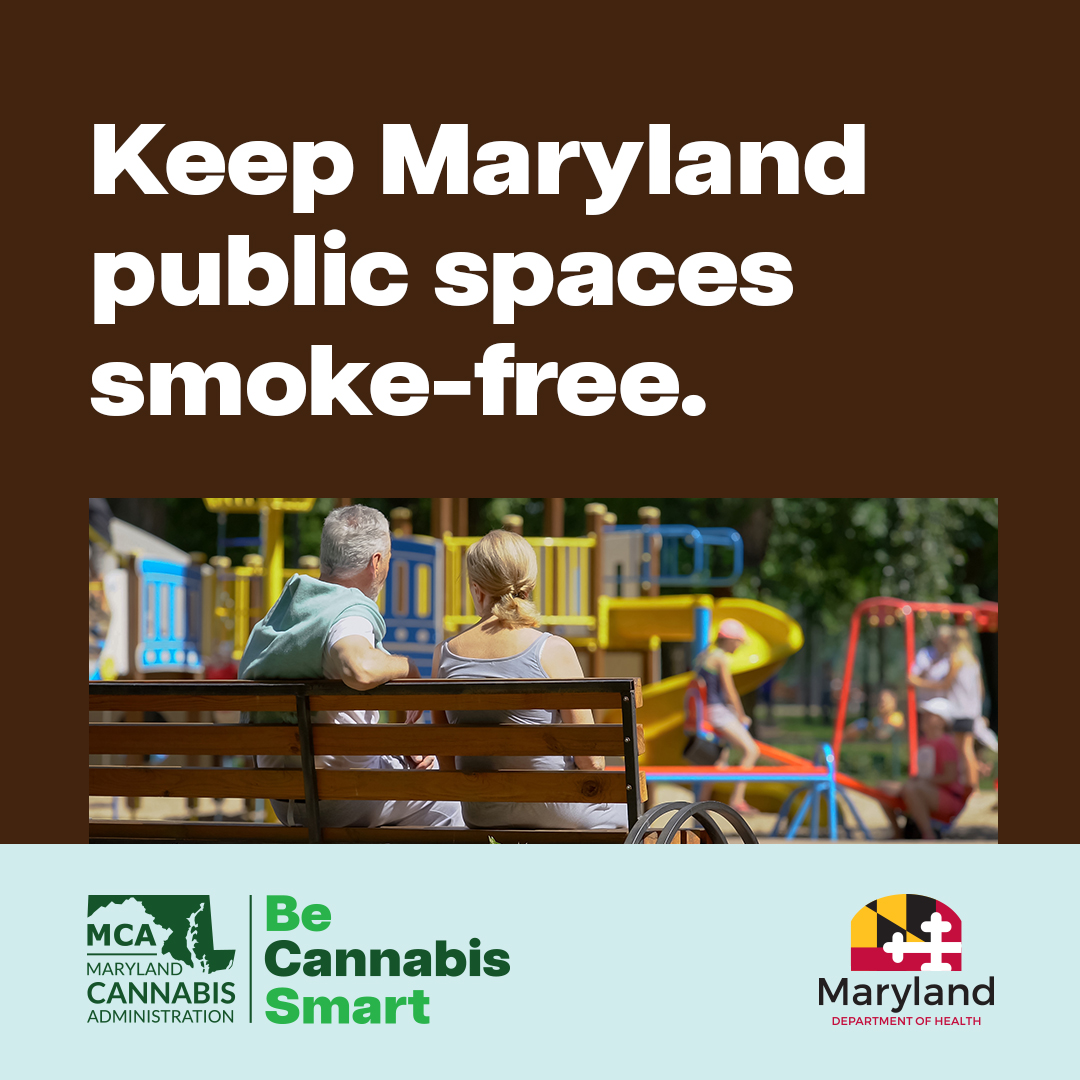MDHealthDept's tweet image. Cannabis isn’t for kids. Please don’t smoke in public. Learn how to Be Cannabis Smart at cannabis.maryland.gov.
#MDCannabis