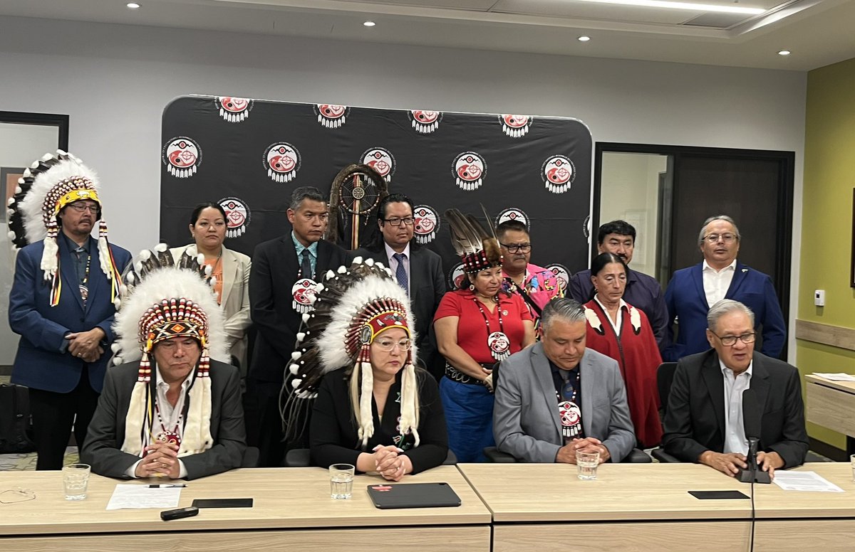 AFN_Updates's tweet image. Watch Live: AFN National Chief @chiefcindyafn and First Nations leadership are holding a press conference ahead of the Summit with the Prime Minister, the Privy Council Office, and First Nations leaders. Tune in now: ow.ly/HX1s50WqGuu