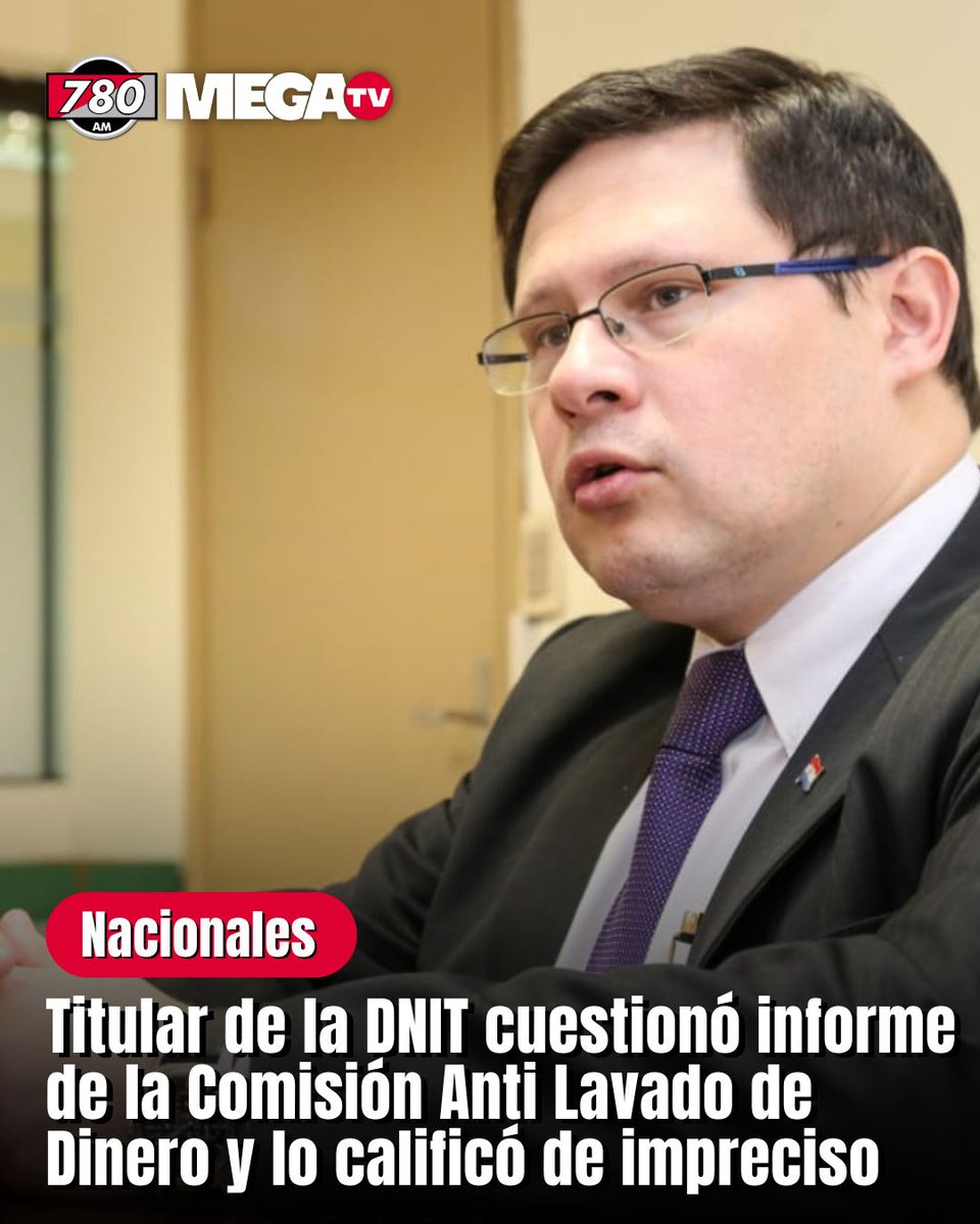 TITULAR DE LA DNIT CUESTIONÓ INFORME DE LA COMISIÓN ANTI LAVADO DE DINERO Y LO CALIFICÓ DE IMPRECISO

➡️ Óscar Orué respondió a las críticas de algunos legisladores de la Comisión Bicameral de Investigación (CBI), quienes señalaron una presunta falta de cooperación por parte de