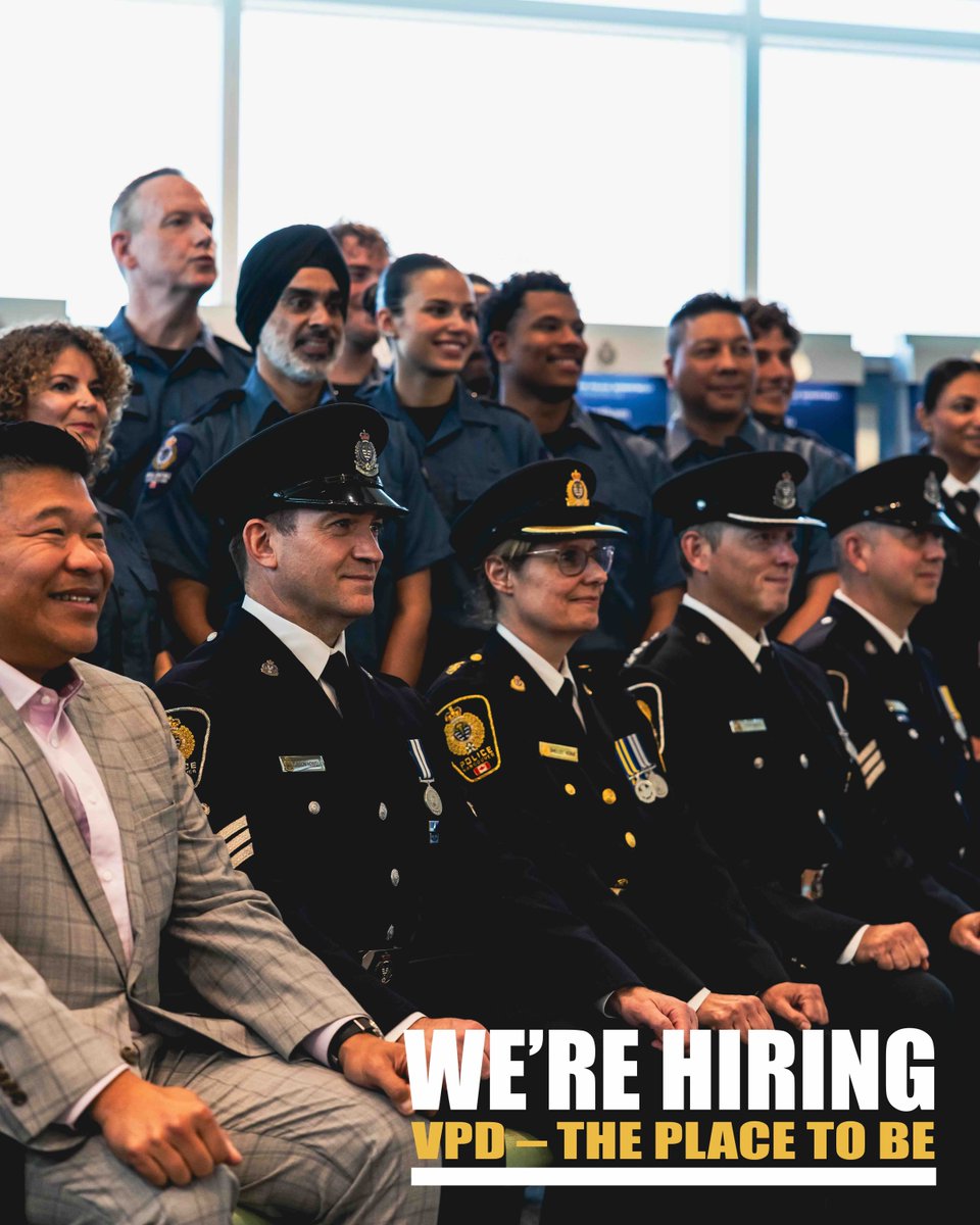 VPDRecruiting's tweet image. We’re excited to welcome a new group of Traffic Authority members! These new members will help keep Vancouver&apos;s streets safe during our city&apos;s biggest events. 

Stay tuned for the next application opening for our Traffic Authority program!

#vpd #JoinVPD #vancouver #career…