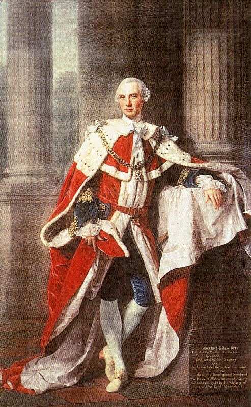 LeeDavidEvansUK's tweet image. The Earl of Bute is probably best remembered as the first Tory prime minister.
But in his own lifetime it was his legs, almost as much as his politics, that attracted attention.
He was said to have ‘the best legs in London’ and often insisted they were on display in portraits.