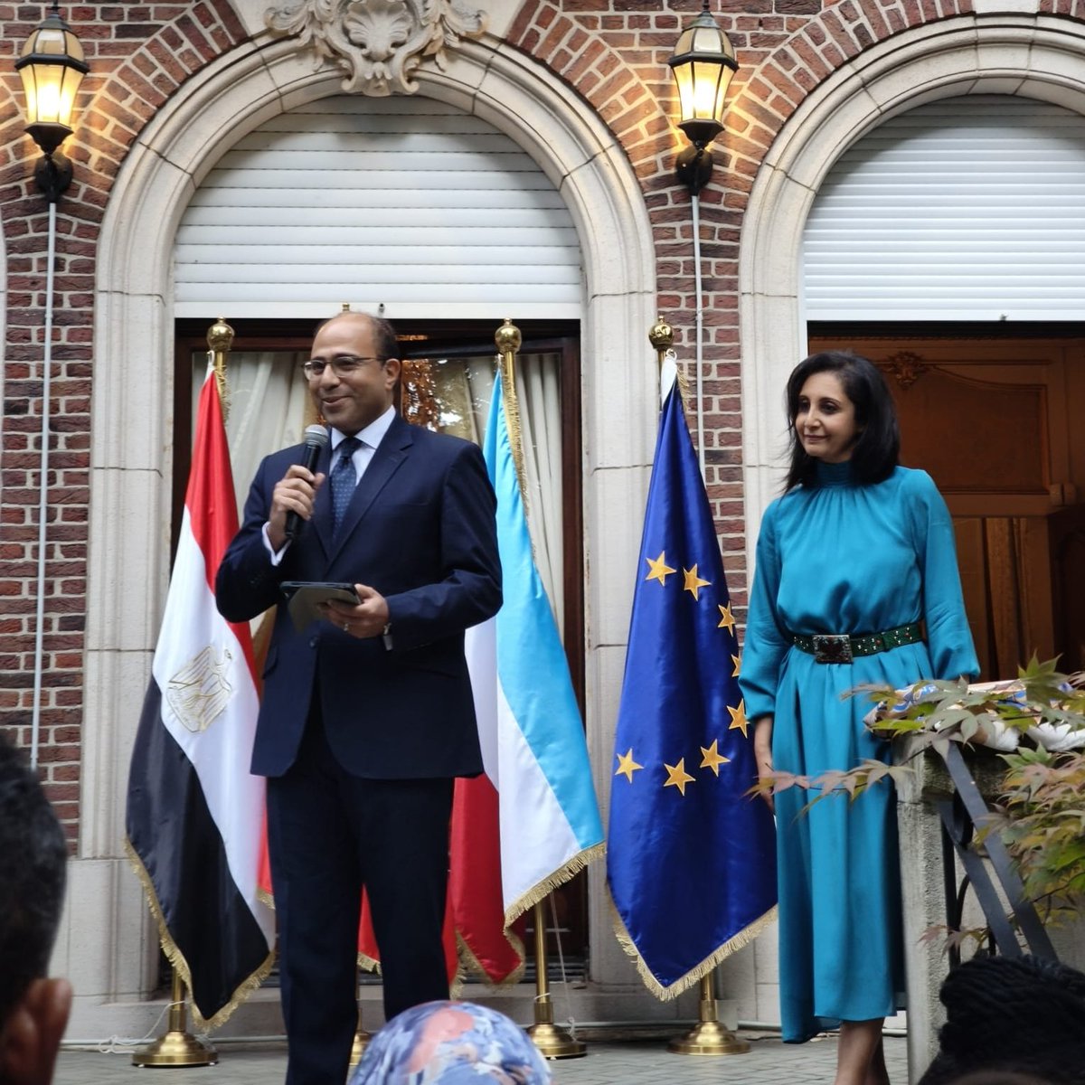 kgembassybe's tweet image. Amb. Aidit Erkin, at the kind invitation of @EgyptinBrussels, attended the reception on the occasion of Egypt’s National Day - warmly congratulating colleagues on this special celebration.
Fun fact: Former President Hosni Mubarak trained as a MiG-17 pilot in 1960 in Bishkek 🇰🇬