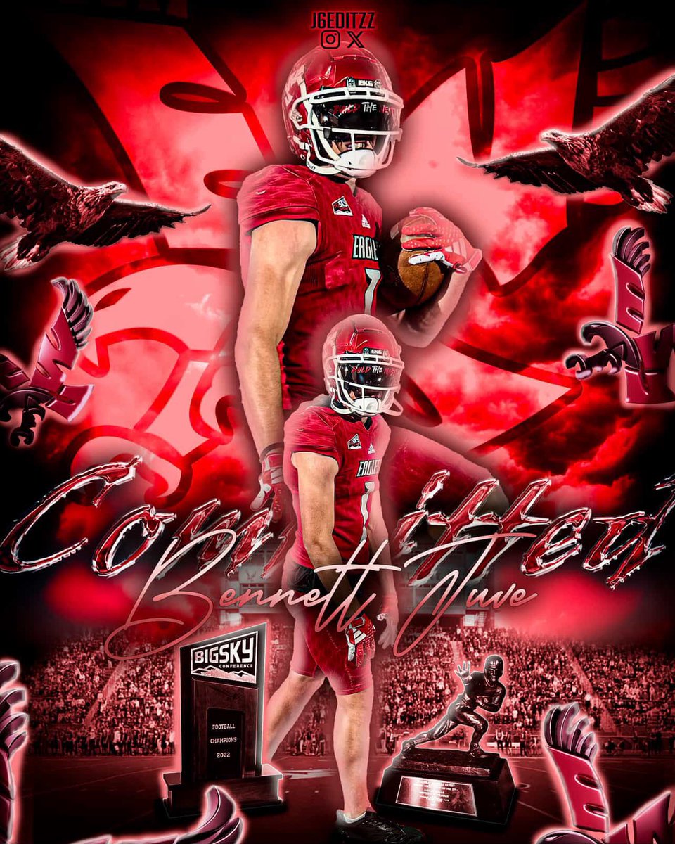 BennettJuve's tweet image. #ag2g Committed!!🦅🦅 @EWUFootball @CoachCBrink @CoachBestEWU @CoachAnderson_M @GCHS_KnightsFB @JUSTCHILLY @BrandonHuffman @azc_obert @gridironarizona @therealbeadle 
#Committed #GoEags