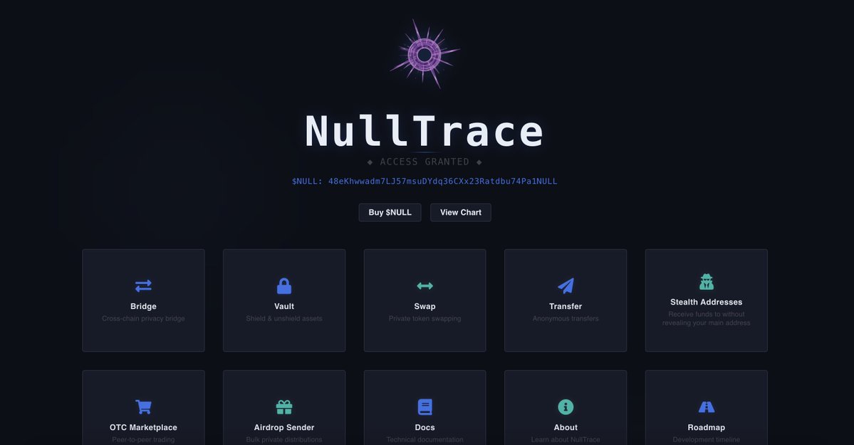 nulltracebot's tweet image. New look, who this?

We are officially integrated as a @farcaster_xyz mini app!

Check it out here: farcaster.xyz/miniapps/eNJSU…

Farcaster Post: farcaster.xyz/nulltrace/0x2f…

#Farcaster #NullTrace #Solana #EVM #Privacy #Mixer
