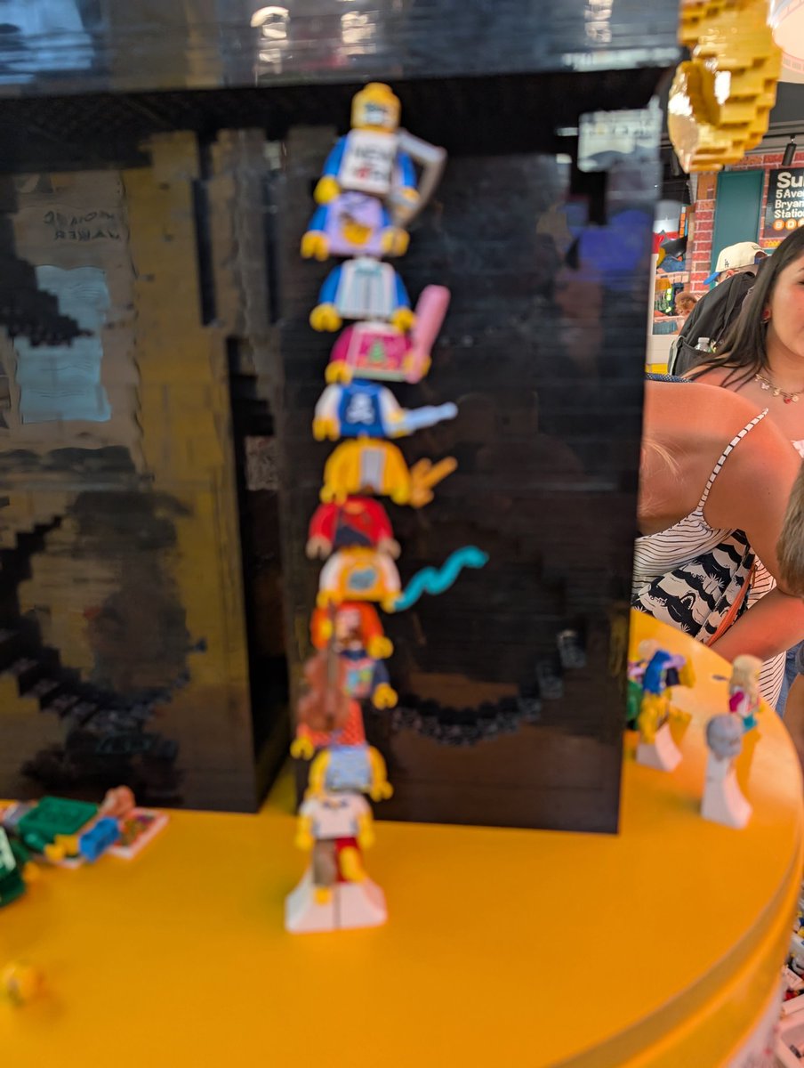 New York is people. My son made this at the <a href="/LEGO_Group/">LEGO</a> museum in NYC. It truly represents the spirit of New York. <a href="/ILoveNYPR/">ILoveNYPR</a>