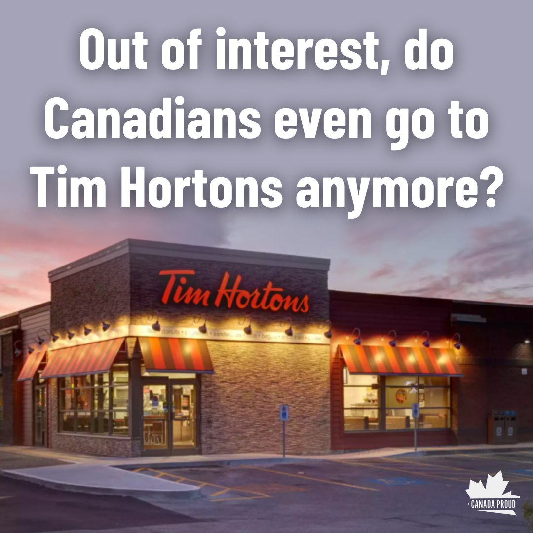Do you still go to Tim Hortons?