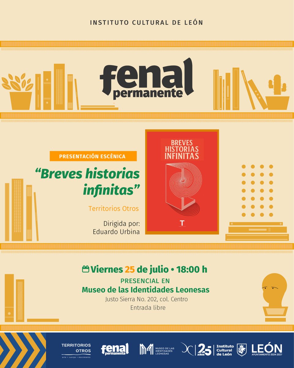 📚✨Inspirado en 'El libro de arena' de Jorge Luis Borges, Territorios Otros presenta un espectáculo donde dos improvisadores se adentran en un libro infinito, cuyas páginas jamás se repiten. Cada historia surge, brilla y desaparece como un truco de magia🪄… o de memoria corta