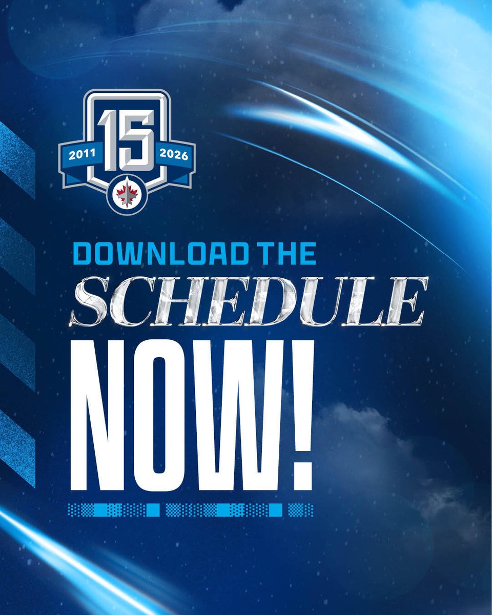 NHLJets's tweet image. Sync our full 2025-26 schedule NOW on your desktop and mobile devices! 🗓️
▶️wpgjets.co/2526-ScheduleS…