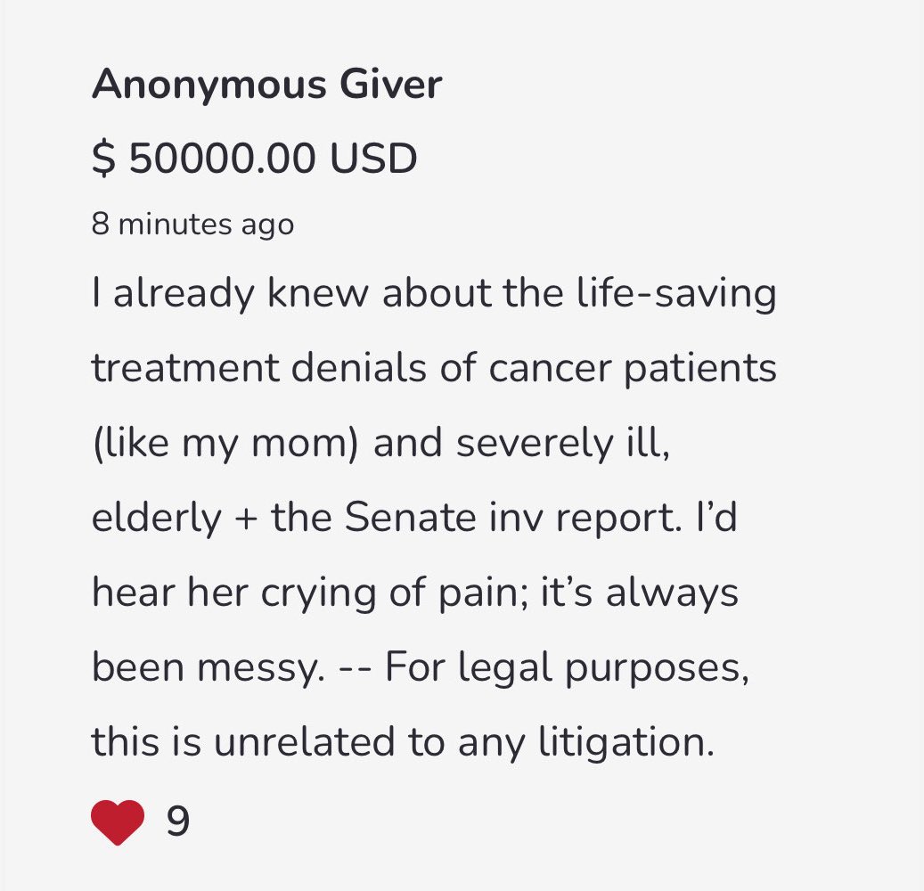 blueflies's tweet image. A $50,000 DONATION