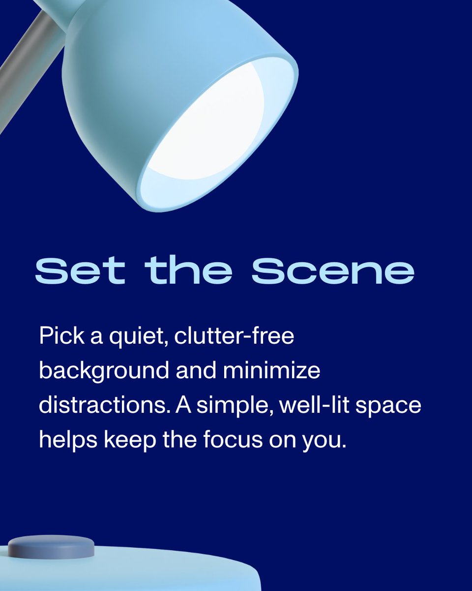 careersatstride's tweet image. Remote Interview? No Sweat. 💻✨
Crush your next virtual interview with these 4 recruiter-approved tips to help you shine on screen.
#interviewtips #remoteinterviews #remotejobs #FindyourStride