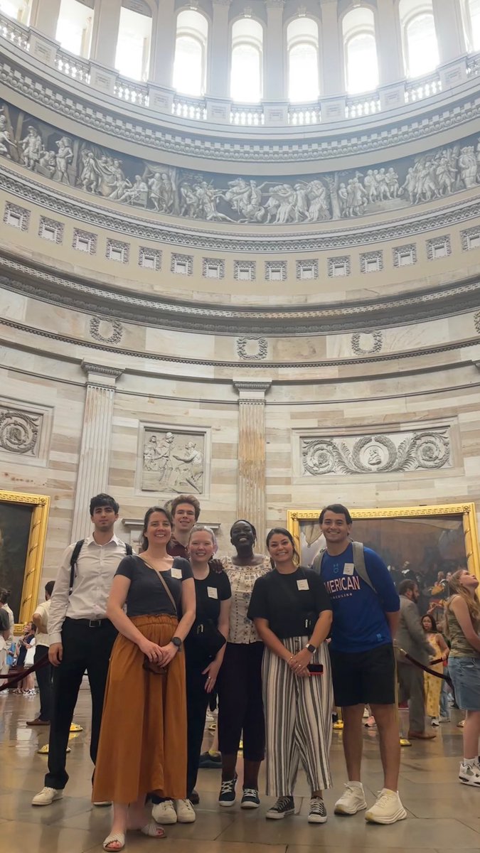 MCGreenBank's tweet image. Yesterday, our team had the incredible opportunity to take a private tour of the U.S. Capitol! 🇺🇸 We explored historic rooms and even got to watch the Senate in session — a truly unforgettable experience.
A huge thank you to @ChrisVanHollen for making this visit possible! 🙏