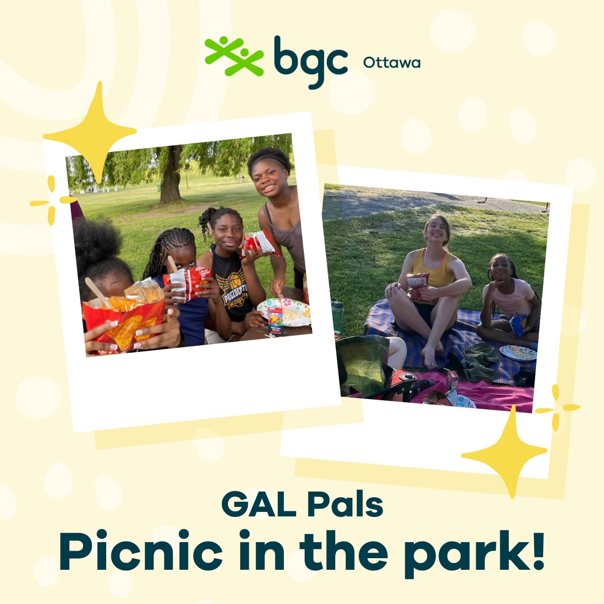 Sunshine, games and good vibes! ☀️🌊

Our GAL Pals had an amazing evening at Mooney’s Bay – with a picnic, fun games and lasting friendships. 💚

Empowering youth, one memory at a time.

#BGCOttawa #GALPals #MooneysBay #SummerFun #YouthLeadership