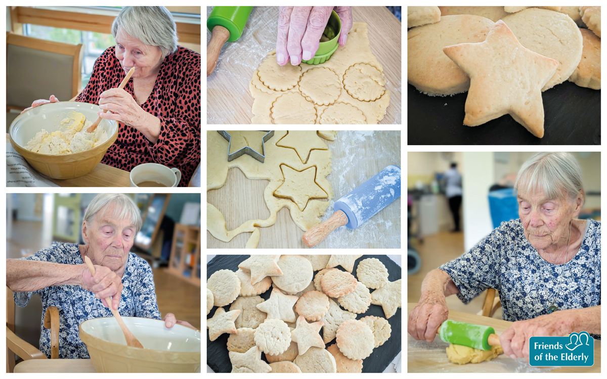 Delicious! Baking shortbread biscuits at Friends of the Elderly Malvern - perfect for dunking in tea 🤤🫖

Find out more about Friends of the Elderly Malvern here: ow.ly/itO550WpZyJ #Malvern #Worcestershire #carehomes
