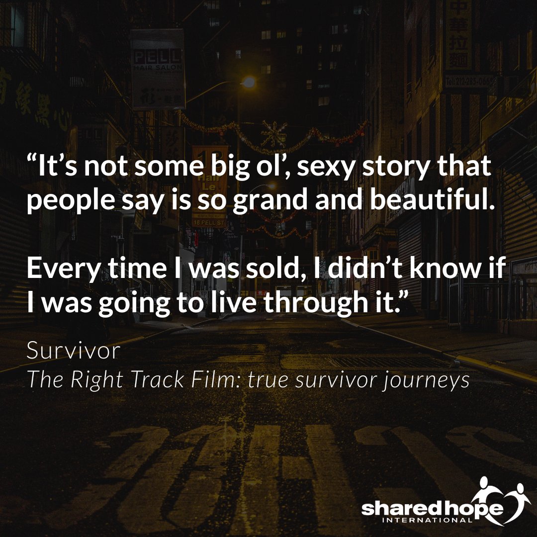 SharedHope Int'l (@sharedhope) on Twitter photo Thank you to our friends at <a href="/NCOSE/">National Center on Sexual Exploitation</a> for spreading awareness about the survivor-led movement changing lives. #TheRightTrackFilm is a must-watch for anyone invested in human dignity and justice. Thank you to our friends at <a href="/NCOSE/">National Center on Sexual Exploitation</a> for spreading awareness about the survivor-led movement changing lives. #TheRightTrackFilm is a must-watch for anyone invested in human dignity and justice.