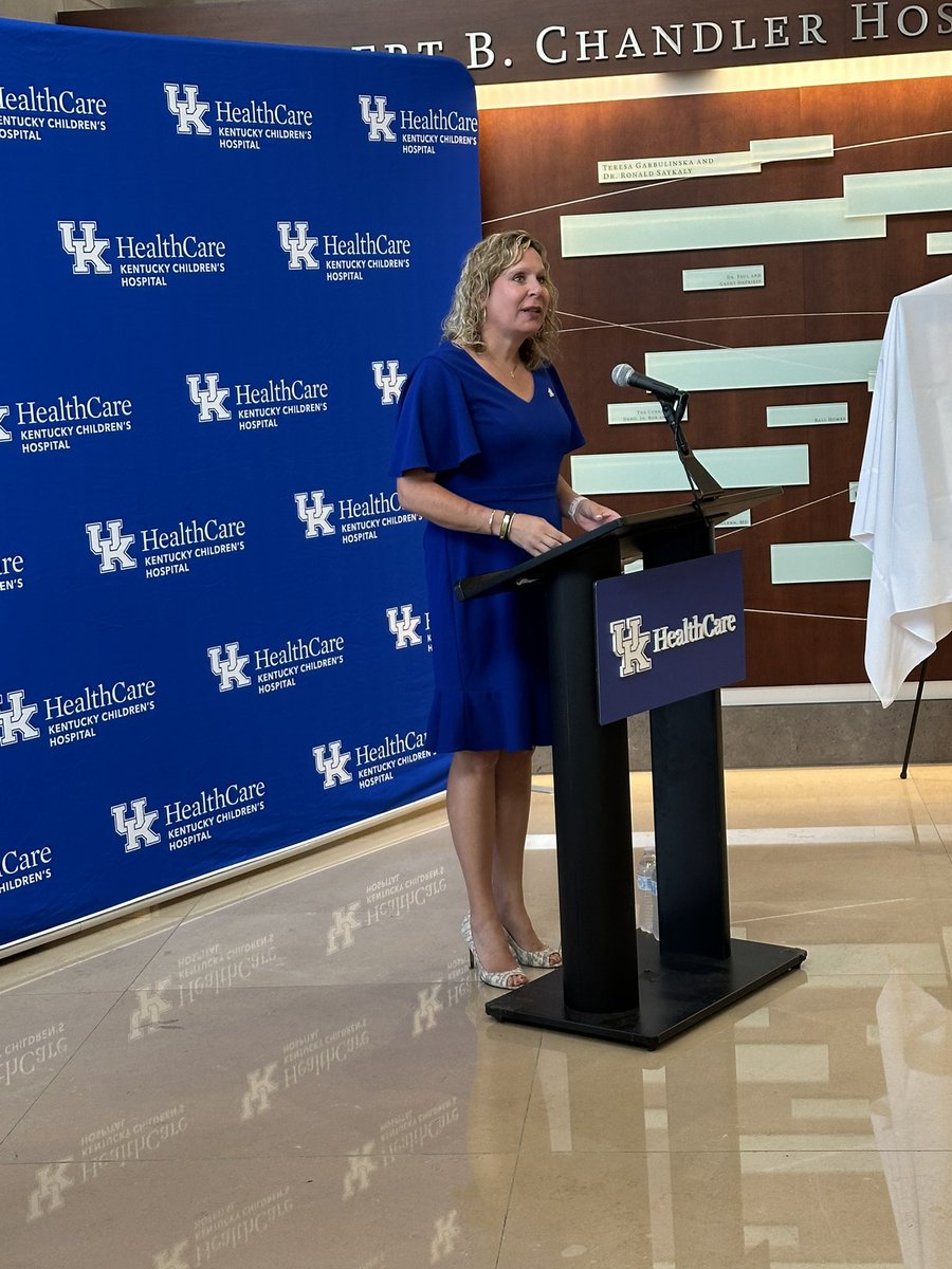 KYSenateGOP's tweet image. Sen. @AmandaMBledsoe delivered remarks at the 10th anniversary celebration of the @universityofky Division of Pediatric Forensic Medicine, held at Kentucky Children’s Hospital this morning.
In her remarks, she applauded the program as a lifeline for children and families, and…