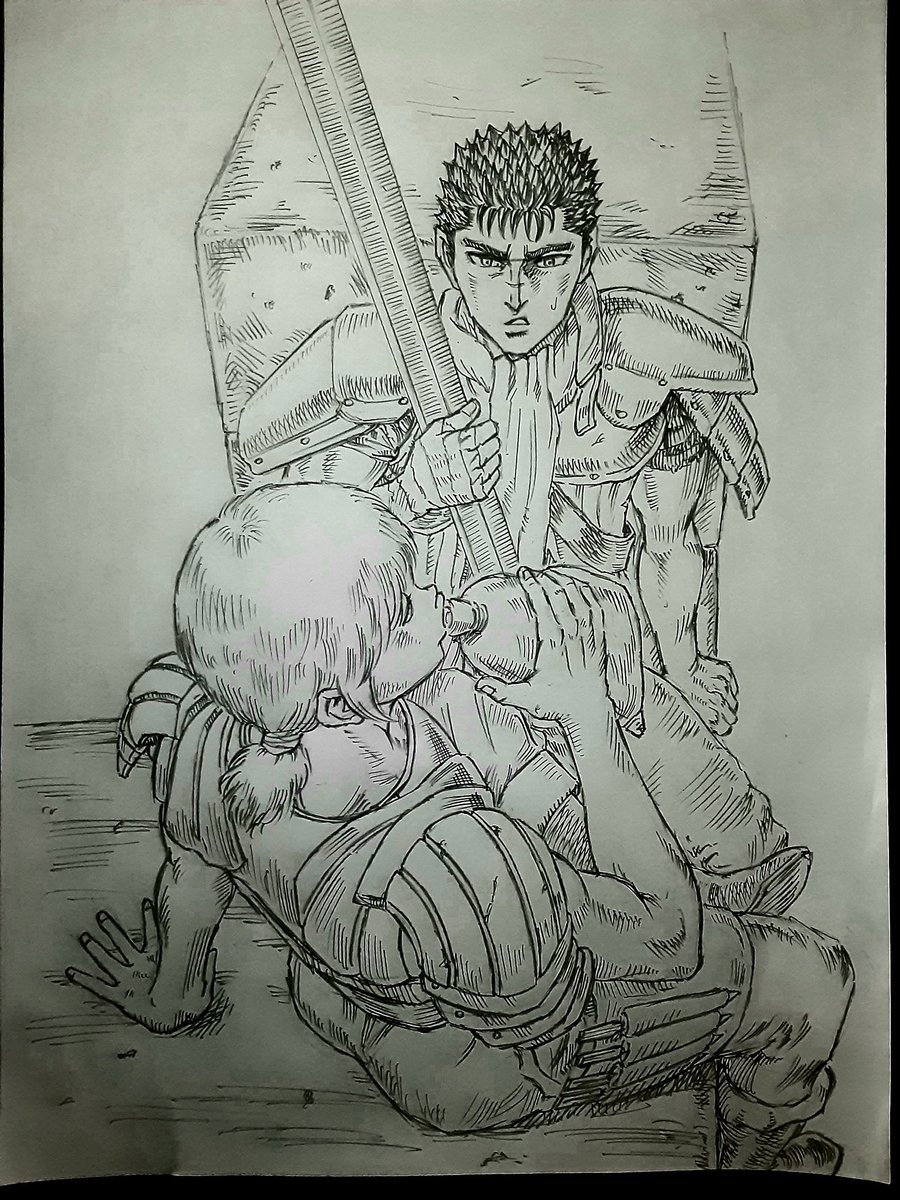 mad_sharpen's tweet image. ジュドー「で、どう?鷹の団は?」
ガッツ「どうって?」
ジュドー「やってけそ?」
ガッツ「…わかんねえよ
そんなこと…
…ここは
なんか
何か違う…」
#ベルセルク
#Berserk