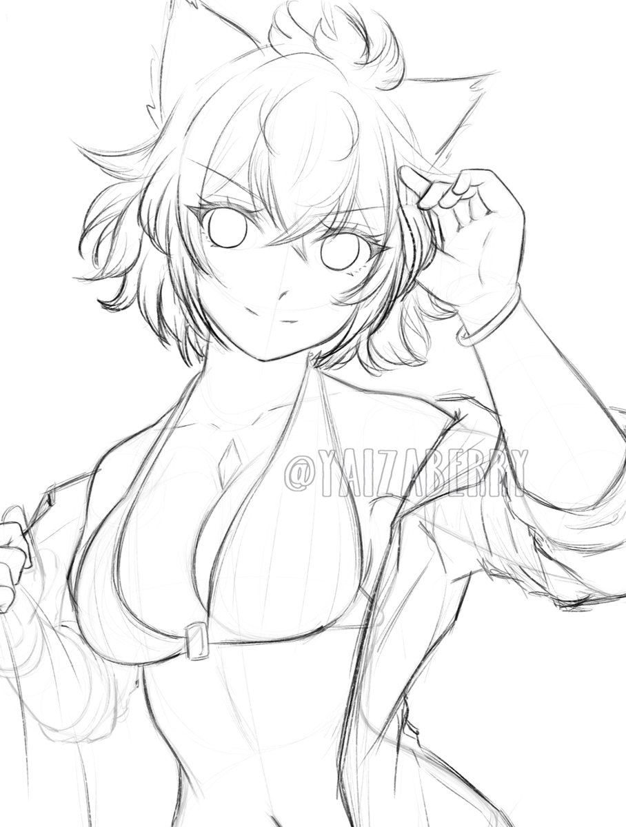 YaizaBerry's tweet image. Na&apos;el WIP ✏️
#XenobladeChronicles3 #ゼノブレイド3