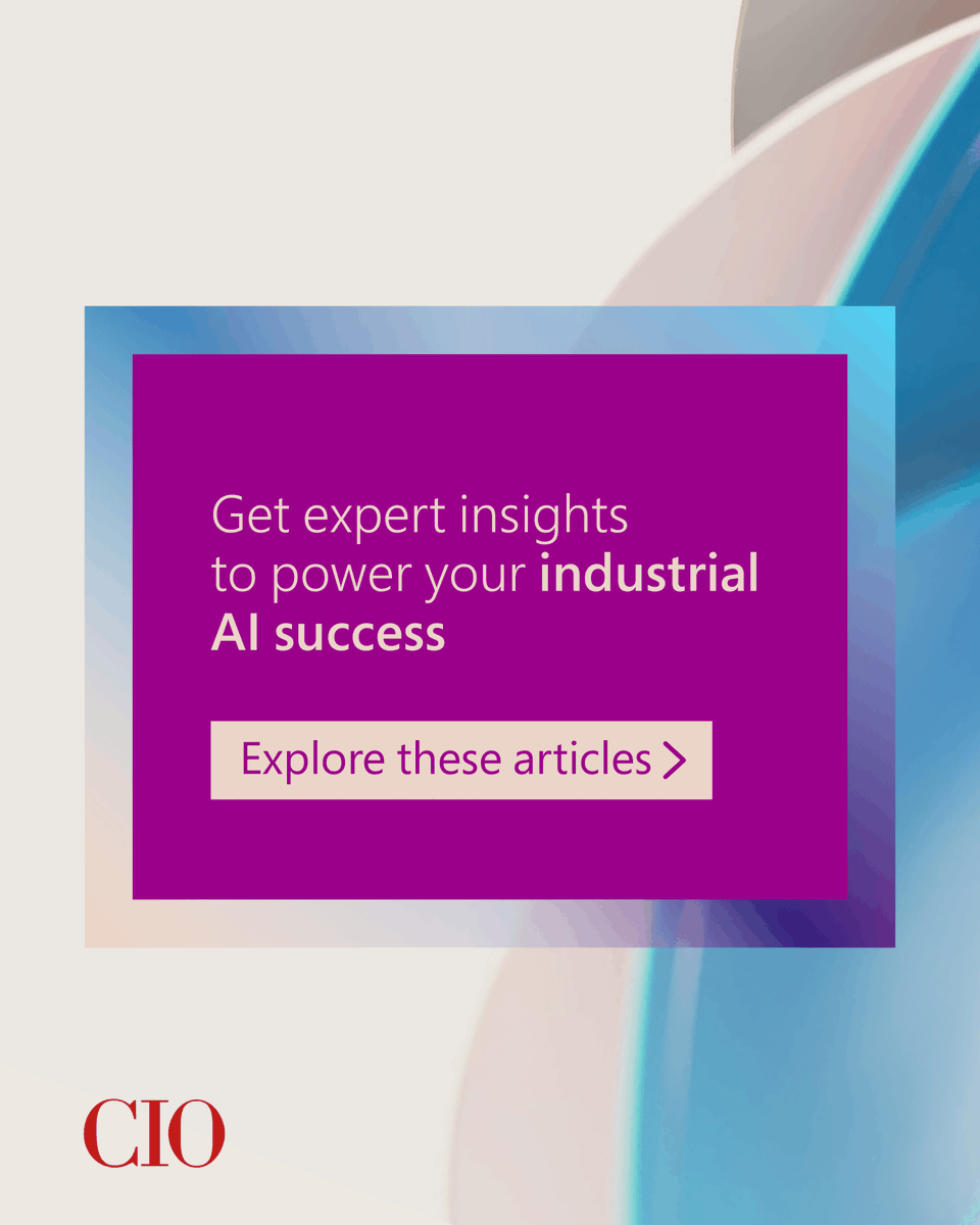 MSCloud's tweet image. Industrial AI is reshaping manufacturing, from empowering frontline workers to accelerating product design. Get insights from Microsoft and IDC experts to jump-start your AI journey. Check out these resources: msft.it/6012s6KQj
