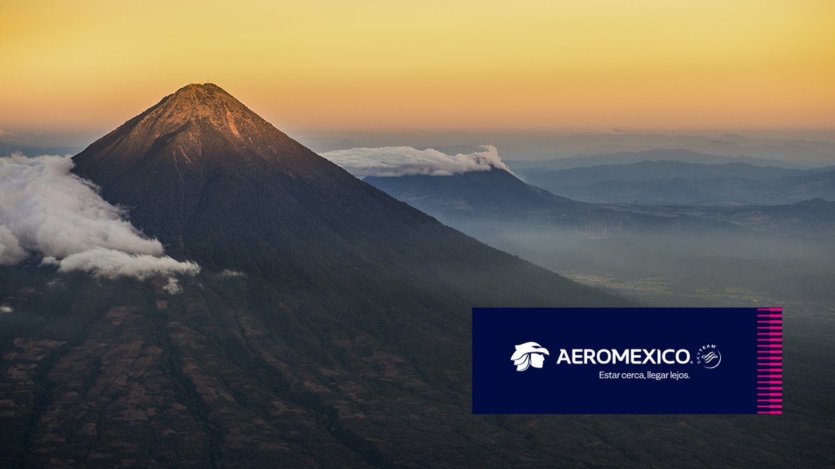 Aeromexico's tweet image. ¡Este mes cumplimos un año más conectándote con Guatemala! 🇬🇹 Y qué mejor forma de celebrarlo que planeando tu próximo viaje para descubrir alguna de estas 4 maravillas.

Gracias a @guatemala_dgac por acompañarnos en esta ruta. #DGAC