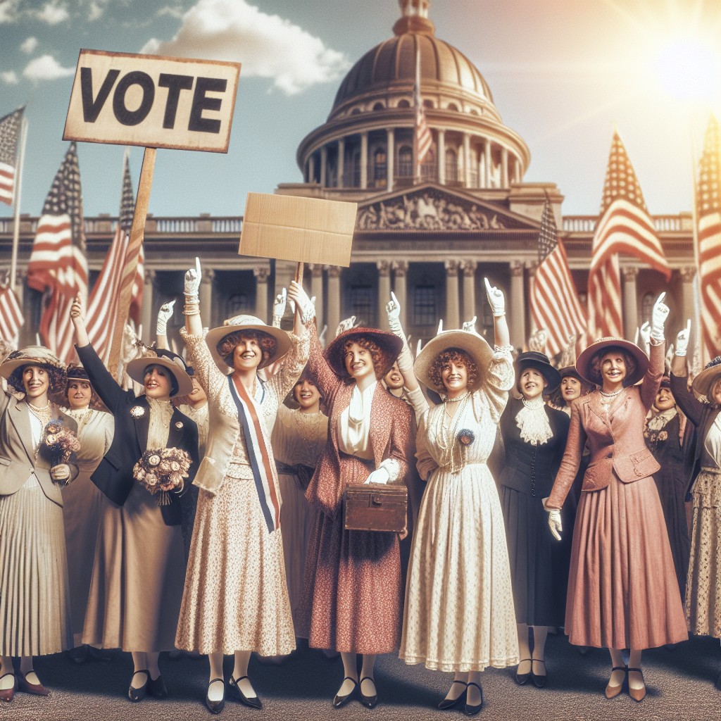 En 1920, le droit de vote des femmes a été reconnu aux États-Unis avec la ratification du 19e amendement. Une étape majeure pour l'égalité des droits.