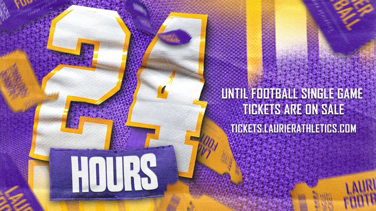 🚨 Set your alarms Golden Hawks 🚨

Football single-game tickets go live in 24 hours! 

Secure your tickets for any of our must-watch, can't miss games. 

Did you know? Our Homecoming 🏈 game has sold out the last 4 years in a row! Skip the fomo, and secure your ticket early for