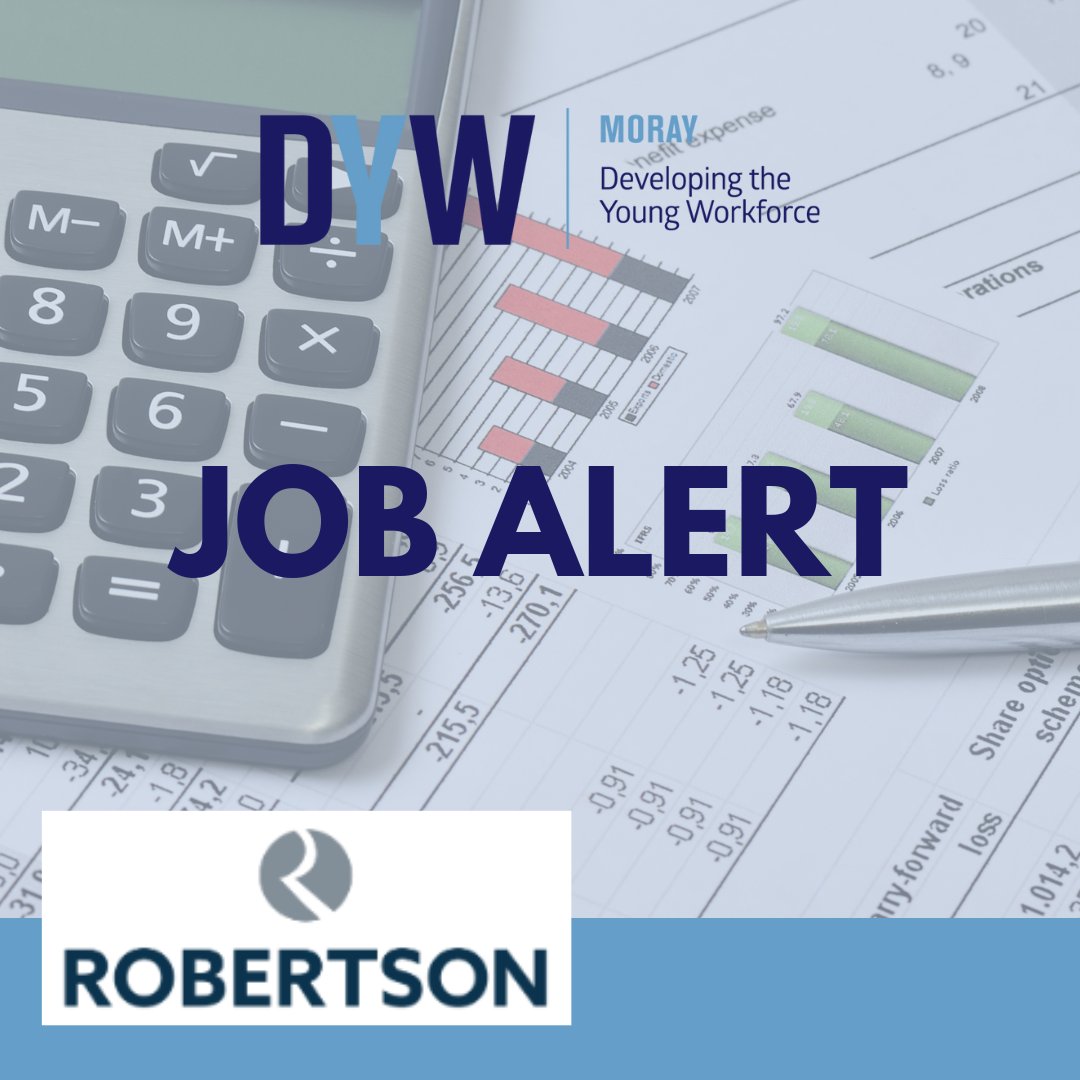 DYWMoray's tweet image. 💰 JOB OPPORTUNITY💰
Robertson Group are looking to recruit a Finance Assistant to join the team in Elgin!
For more information or to apply - dywmoray.co.uk/jobs/