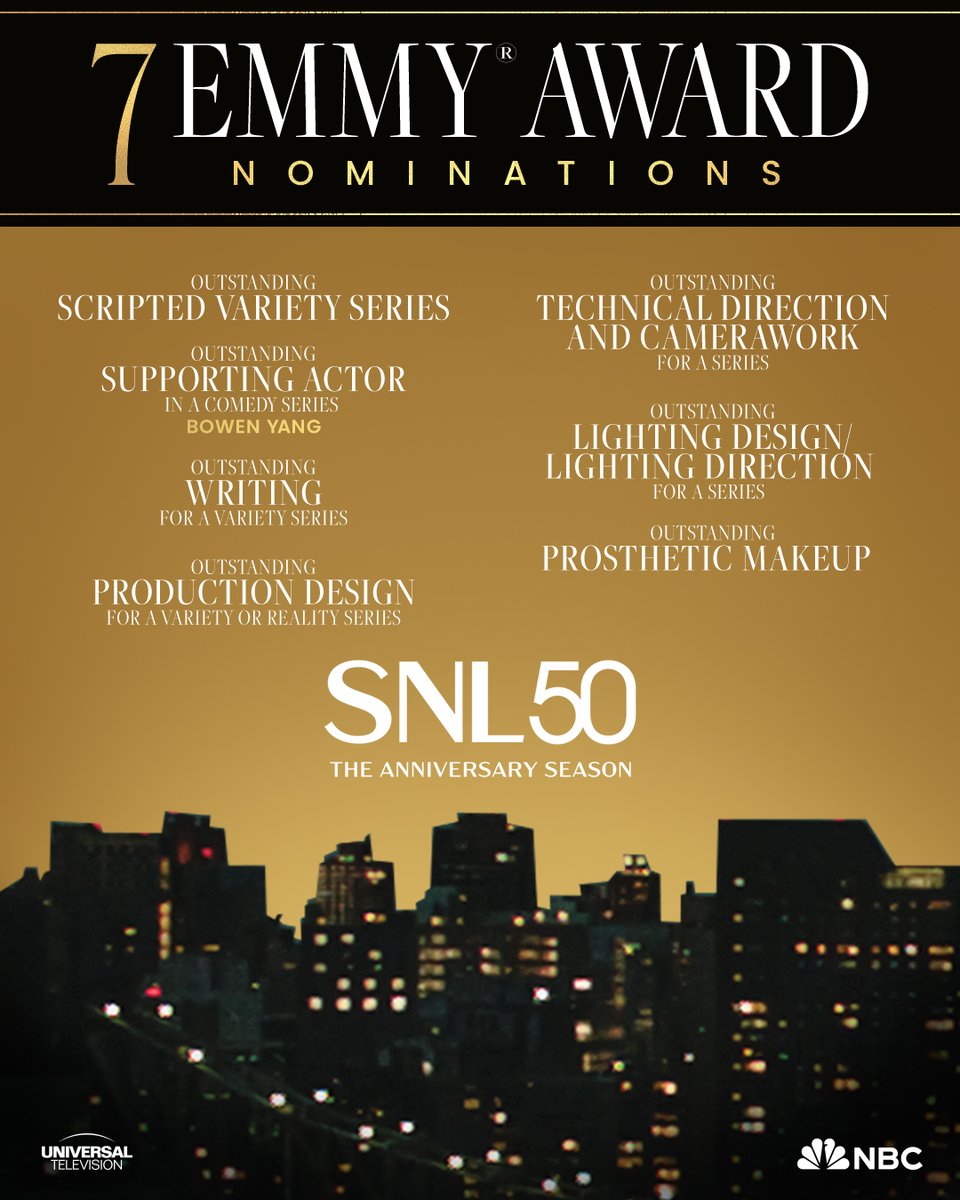UniversalTV's tweet image. Outstanding stories are #Universal stories. Congratulations to the incredible teams behind NBCUniversal's 72 Emmy nominations! #FYC #FYCUSG