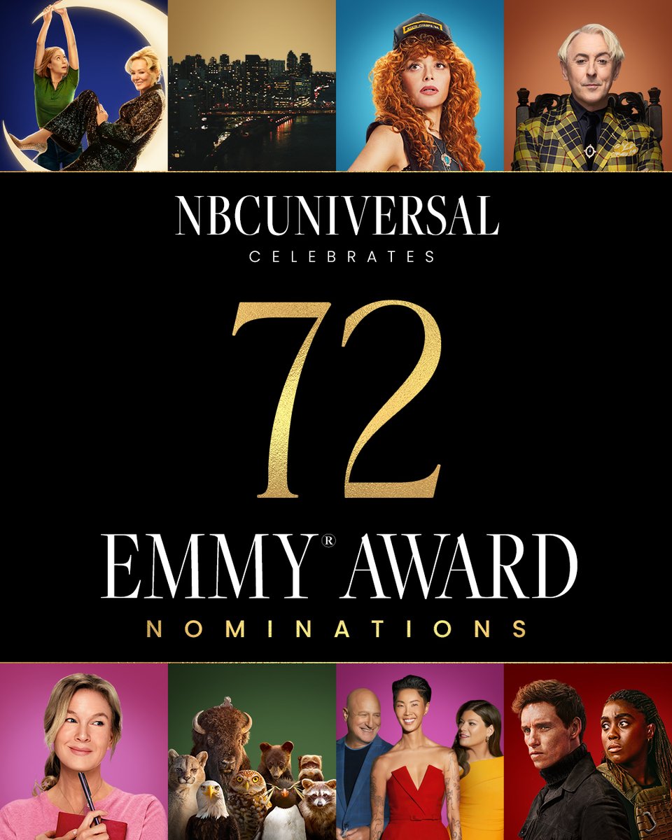 UniversalTV's tweet image. Outstanding stories are #Universal stories. Congratulations to the incredible teams behind NBCUniversal's 72 Emmy nominations! #FYC #FYCUSG