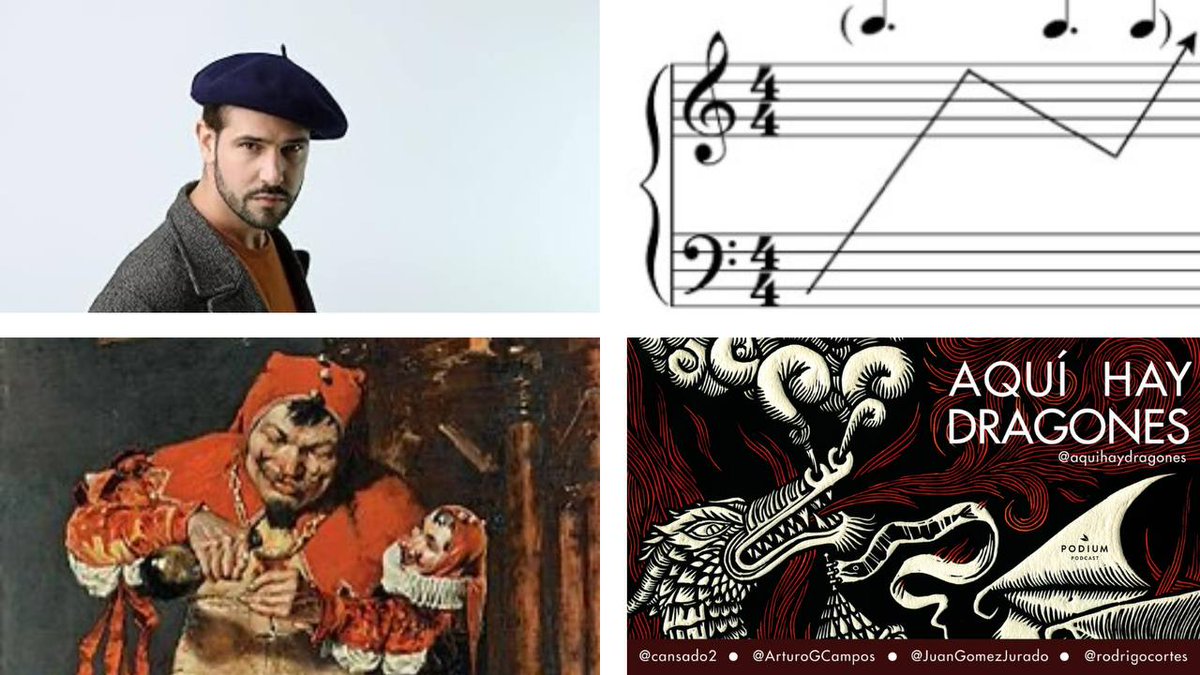 Vuelve a volar el Nº 64 de #AquíHayDragones: «De chapelas, glissandos y bufones»

En sabores:

Aivox: cutt.ly/IrI7pLQq
Spoty: cutt.ly/CrI7p0QY
Apol: cutt.ly/9rI7p7kX

¿Un RT?

#AHD64