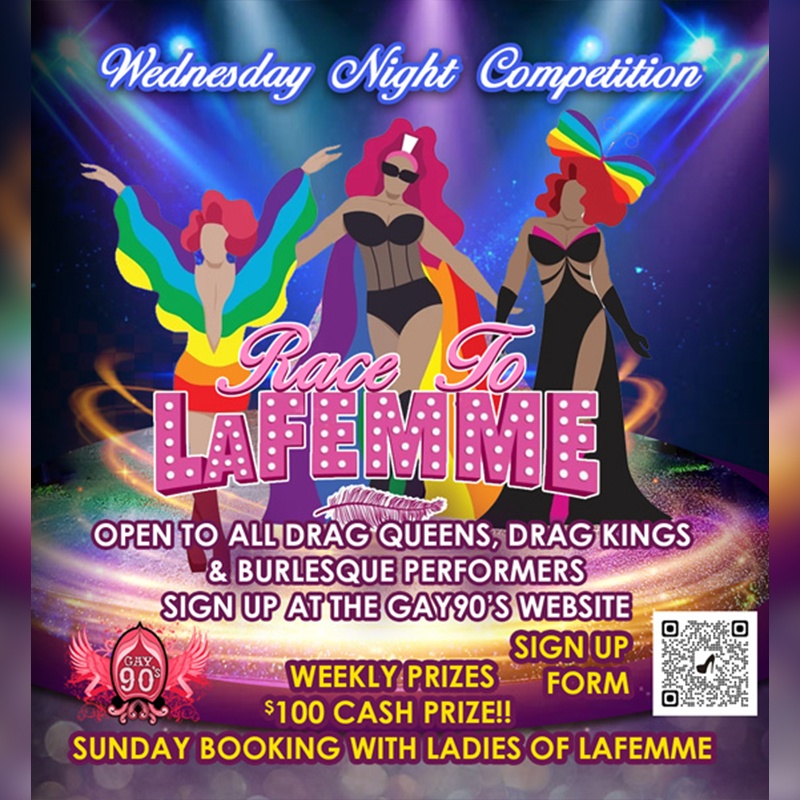TCGayScene's tweet image. THIS WEEK AT THE GAY 90&apos;S
Gay90s.com
@gay90s
@ladiesoflafemme

#queermedia #stpaul #glbtq #lgbtq #minneapolis #lovewins #bisexual #transgender #queer #popculture #gaybar #gay #lesbian #entertainment #dragshow