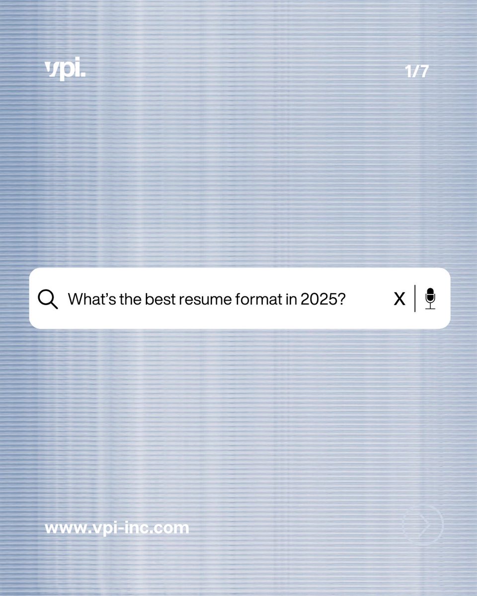 vpiinc's tweet image. ⁠
🚀 Want one-on-one resume support? We’ve got you—contact VPI today!⁠
⁠
#ResumeTips #JobSearch2025 #CareerSupport