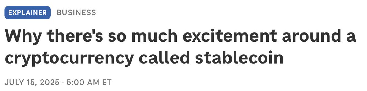 SirGnarlGnomie's tweet image. Am bullish on the cryptocurrency called Stablecoin 😂
Just wait until they hear about Bitcoin Stablecoins like USDB on @MEonBTC & @spark 🤯